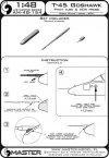 Master AM-48-154 T-45 Goshawk - Rurka Pitota oraz sonda Angle Of Attack 1/48