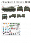 Star Decals 35-945 Post U.S.S.R. AFVs 1 1/35
