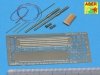 Aber 35L-089 Set of 2 German 2cm L/65 gun barrel for Flak 38 with storage box (1:35)	