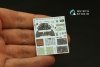 Quinta Studio QD32177 Bf 109E3/4 3D-Printed coloured Interior on decal paper (Trumpeter) 1/32