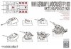 Modelcollect UA72150 WWII Germany landcruiser p.1000 ratte weapon set pack (1:72)
