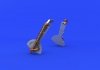 Eduard 632079 Bf 109G-10 undercarriage legs BRONZE REVELL 1/32 