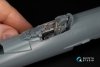 Quinta Studio QD+48551 MiG-21R (grey cockpit panels) 3D-Printed & coloured Interior on decal paper (Eduard) (with 3D-printed resin parts) 1/48