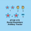 Trumpeter 07120 Soviet Komintern Artillery Tractor 1/72