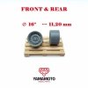 Yamamoto YMPRIM11 Wide Steelies / Szeroka Stal 16 1/24