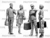 ICM  35905 Chernobyl#5. Evacuation 1/35