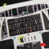 KELIK K48050 MH-60K BLACK HAWK INTERIOR 3D DECALS FOR ITALERI KIT 2666 1/48