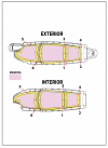 ASK M48002 Su-35S Flanker E double-sided painting mask for Great Wall Hobby 1/48