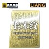 Liang 0303 Airbrush Stencil Wood Texture 3