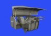 Eduard 648533 P-38F/ G nose gun bay 1/48 TAMIYA