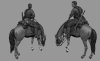 Panzer Art FI35-224 German mounted officer 8-th Waffen-SS Division Florian Geyer 1/35