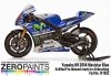 Zero Paints ZP-1552 Yamaha M1 2014 Movistar Blue Paint Set 2x30ml
