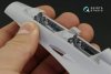 Quinta Studio QD48221 F-16B 3D-Printed & coloured Interior on decal paper (Hasegawa) 1/48