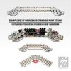 Hobby Zone HZ-s1ns 26mm Narożny Stojak na farby modelarskie