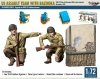 Mirage Hobby 720010 US ASSAULT TEAM WITH BAZOOKA, WW2 US GIs with Bazooka M1A1 Rocket Launcher Normandy, 1944 1/72