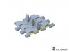 E.T. Model P35-053 Russian T-55/T-62/T-72 RMSh Workable Track Type.1 ( 3D Printed ) 1/35