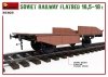 MiniArt 35303 Soviet Railway Flatbed 16,5-18t (1/35)