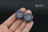 Quinta Studio QT35012 Dodge WC Family tyre set with chains (Zvezda) 1/35