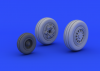 Eduard 672040 F-16CJ Block 50 wheels 1/72 (TAMIYA)