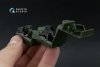 Quinta Studio QDS-48572 AH-64A 3D-Printed & coloured Interior on decal paper (Academy/Modelist) (small version) 1/48