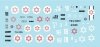 Star Decals 72-A1059 Israeli AFVs # 4 M113 Ambulance markings 1/72