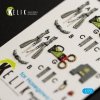 KELIK K72034 RF-4E PHANTOM II INTERIOR 3D DECALS FOR HASEGAWA KIT 1/72