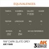 AK Interactive AK11849 RAF DARK SLATE GREY – AIR 17ml