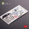 KELIK K48007 A-37B DRAGONFLY INTERIOR 3D DECALS FOR TRUMPETER KIT 1/48