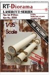 RT-Diorama 35566 Pipe Set D=20mm (3pcs.) 1/35
