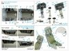 Quinta Studio QD32123 F/A-18F early 3D-Printed & coloured Interior on decal paper (Trumpeter) 1/32