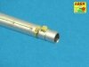 Aber 35 L-187 Armament for Russian Main Battle Tank T-14 ARMATA barrel for 125 mm 2A82-1M cannon & barrel for 12,7 mm Kord AA MG 1/35
