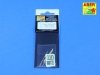 Aber R-41 Barrel cleaning rods with brackets for Tiger I Tunisia (1:35)
