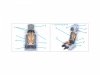 Quinta Studio QR+48073 K-36DM (initial release) ejection seat (for Su-17M3/M4/UM3/22, Su-24, MiG-29 9-12 Early aircraft) (All kits) 1/48