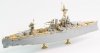 Pontos 35023FB USS BB-34 New York 1944 Detail-up set (w/Teak Blue Deck, Barrels, Resin,PE)