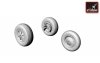Armory Models AW72304 T-28 Trojan wheels 1/72