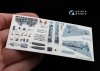 Quinta Studio QD32001 Su-25 3D-Printed & coloured Interior on decal paper (for Trumpeter kit) 1/32