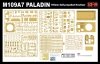 Rye Field Model 5129 M109A7 PALADIN 155 mm Self-Propelled Howitzer w/ Workable Tracks 1/35