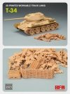 Rye Field Model 2023 T-34 3D PRINTED WORKABLE TRACK LINKS 1/35