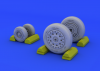 Eduard 648114 F-4B/ N wheels 1/48 (Academy)
