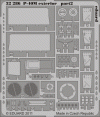 Eduard 32286 P-40M exterior HASEGAWA (1:32)