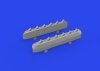 Eduard 672359 P-51D exhaust stacks w/ fairing PRINT EDUARD 1/72