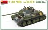 Miniart 35290 T-34/85 w/D-5T. PLANT 112. SPRING 1944. INTERIOR KIT 1/35