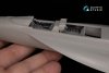 Quinta Studio QD48050 F/A-18F early 3D-Printed & coloured Interior on decal paper (Hasegawa) 1/48
