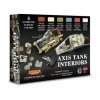 Lifecolor CS22 Acrylic paint set Axis interior tanks 6x22ml