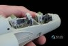 Quinta Studio QD32011 Mirage 2000B 3D-Printed & coloured Interior on decal paper (for Kitty Hawk kit) 1/32