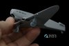Quinta Studio QT72015 Yak-1 Undercarriage covers (Zvezda) 1/72