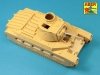 Aber 35L-227 Late barrel for Valentine Mk.II to VII or Matilda Mk.III/IV with Besa MG barrel (1:35)
