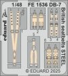 Eduard FE1536 DB-7 Boston III British seatbelts STEEL HONG KONG MODELS 1/48
