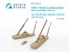 Quinta Studio QT48037 I-16 Ski landing gear (Non-retractable version) (all kits) 1/48
