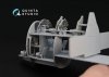 Quinta Studio QD72005 Pe-8/TB-7 3D-Printed & coloured Interior on decal paper for Zvezda 1/72